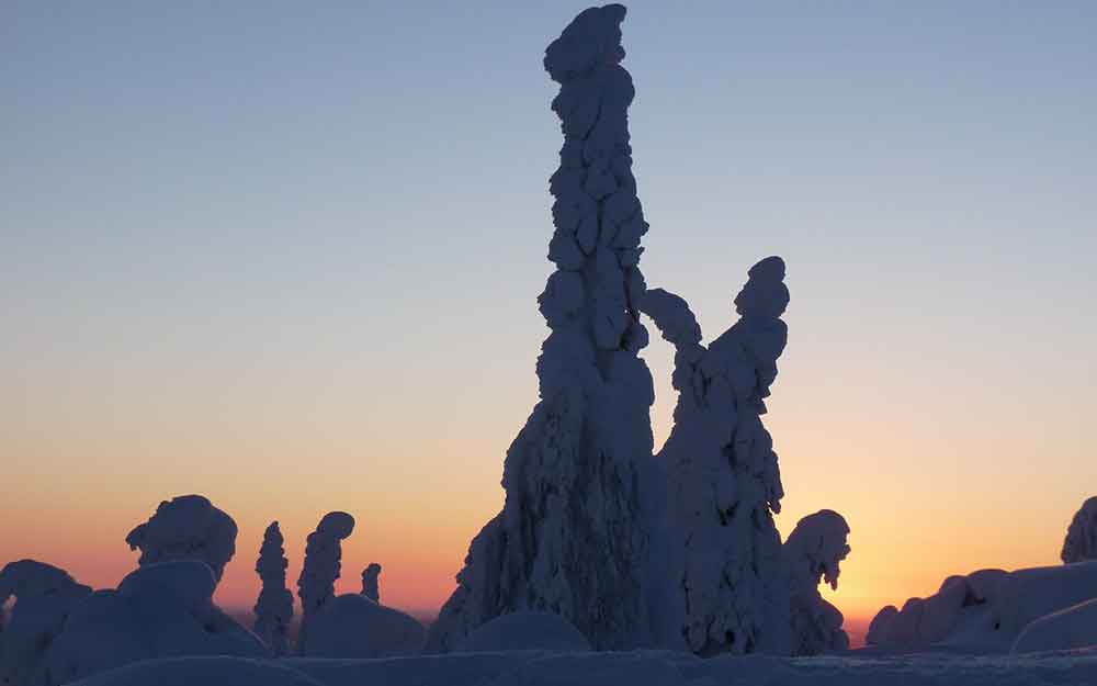 PAYSAGE HIVER QUEBEC CANADA