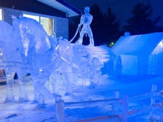 Village de glace à St Côme - Lanaudière - Québec