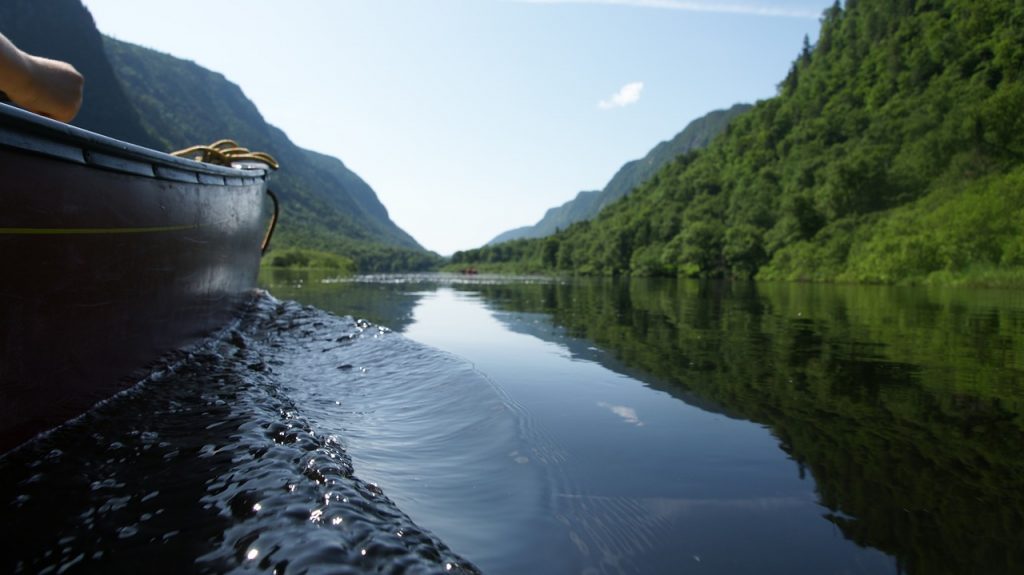 canoë au Québec