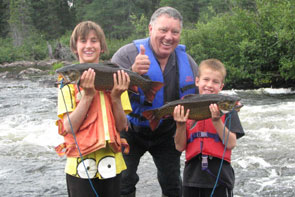 Journée de pêche au Québec