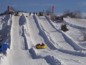 rafting sur neige