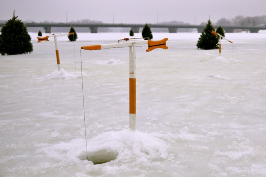 Pêche blanche au Canada